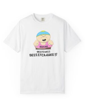 Beefcake Cartoon T-Shirt – Hilarious Retro Muscle Tee