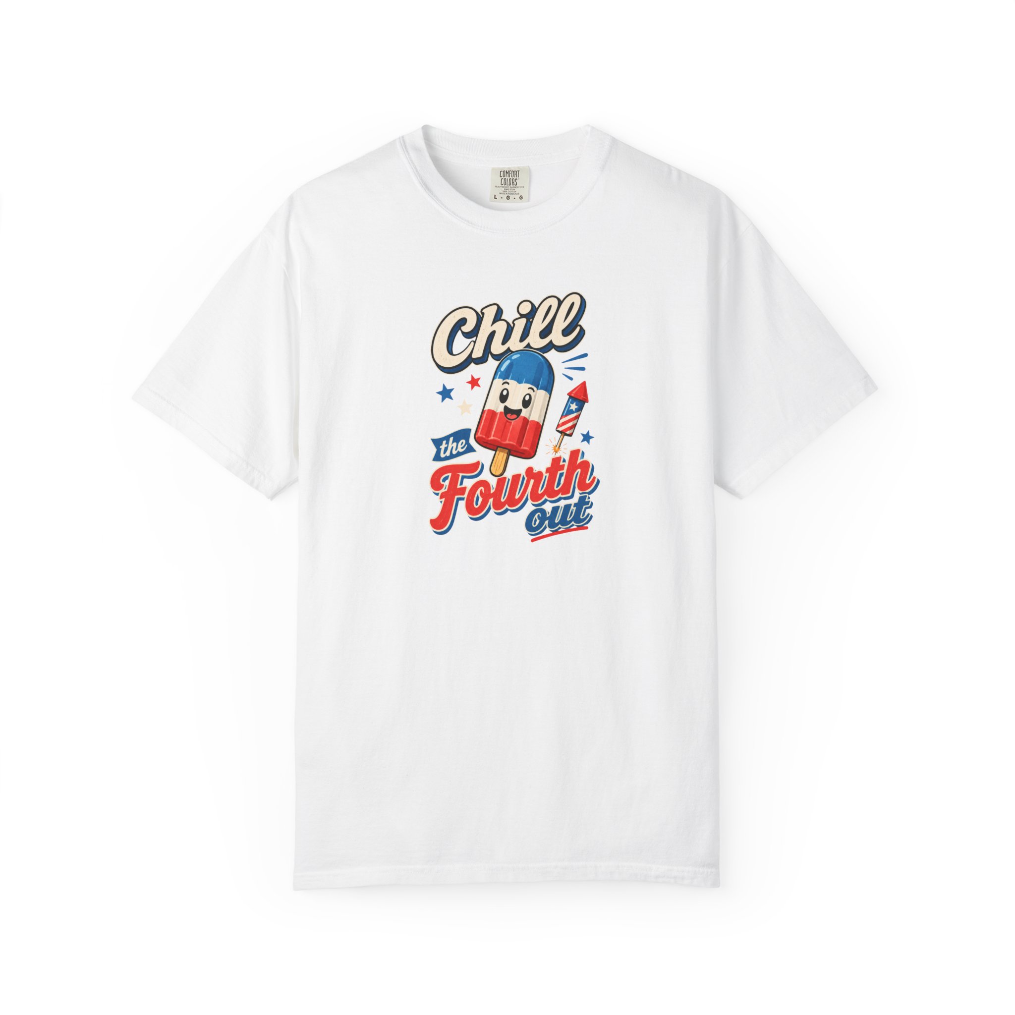 Fourth of July Chill T-Shirt – Ultimate Fun Popsicle Tee