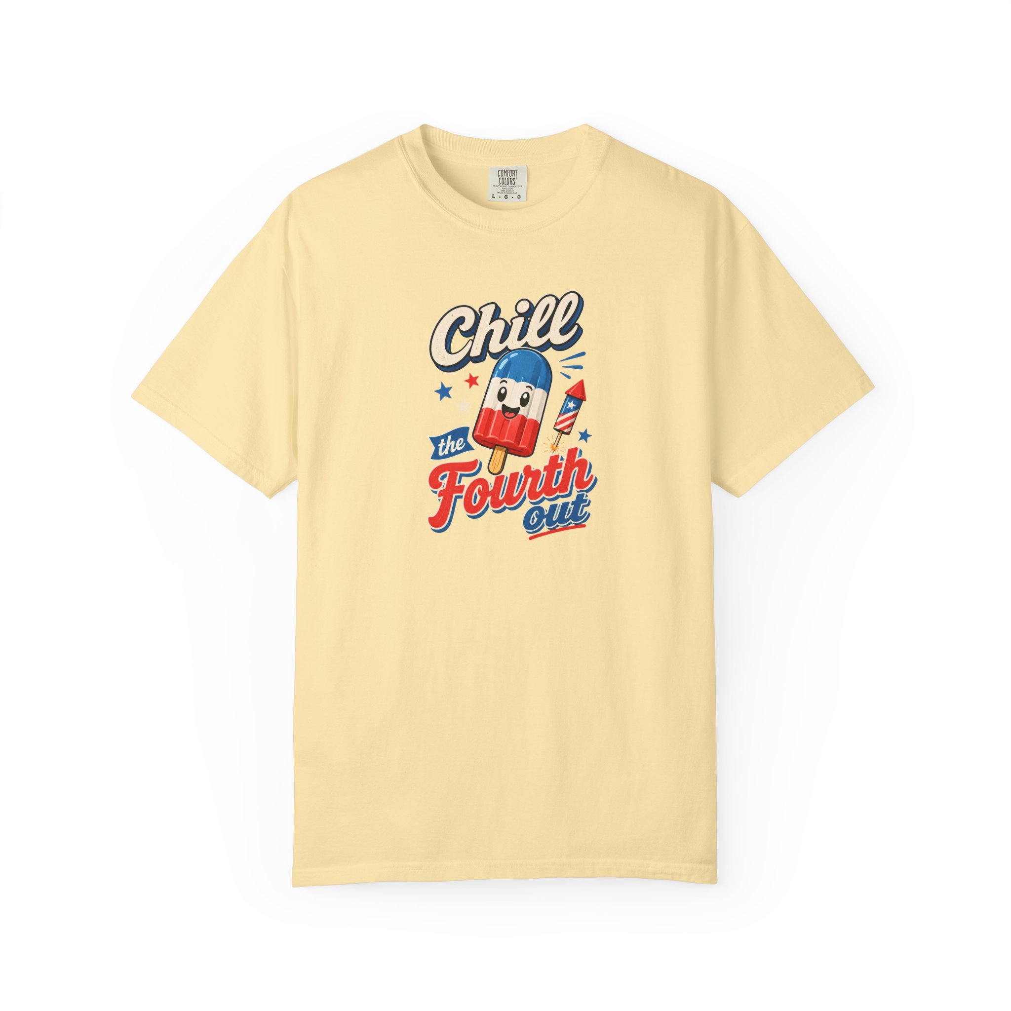 Fourth of July Chill T-Shirt – Ultimate Fun Popsicle Tee
