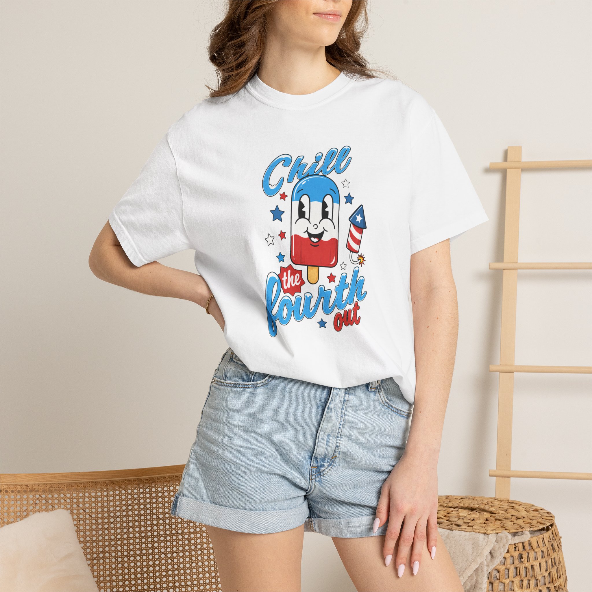 Chill the Fourth Out T-Shirt – Ultimate Fun Patriotic Tee