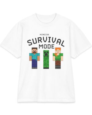 Survival Mode Gaming T-Shirt – Epic Pixel Adventure Tee