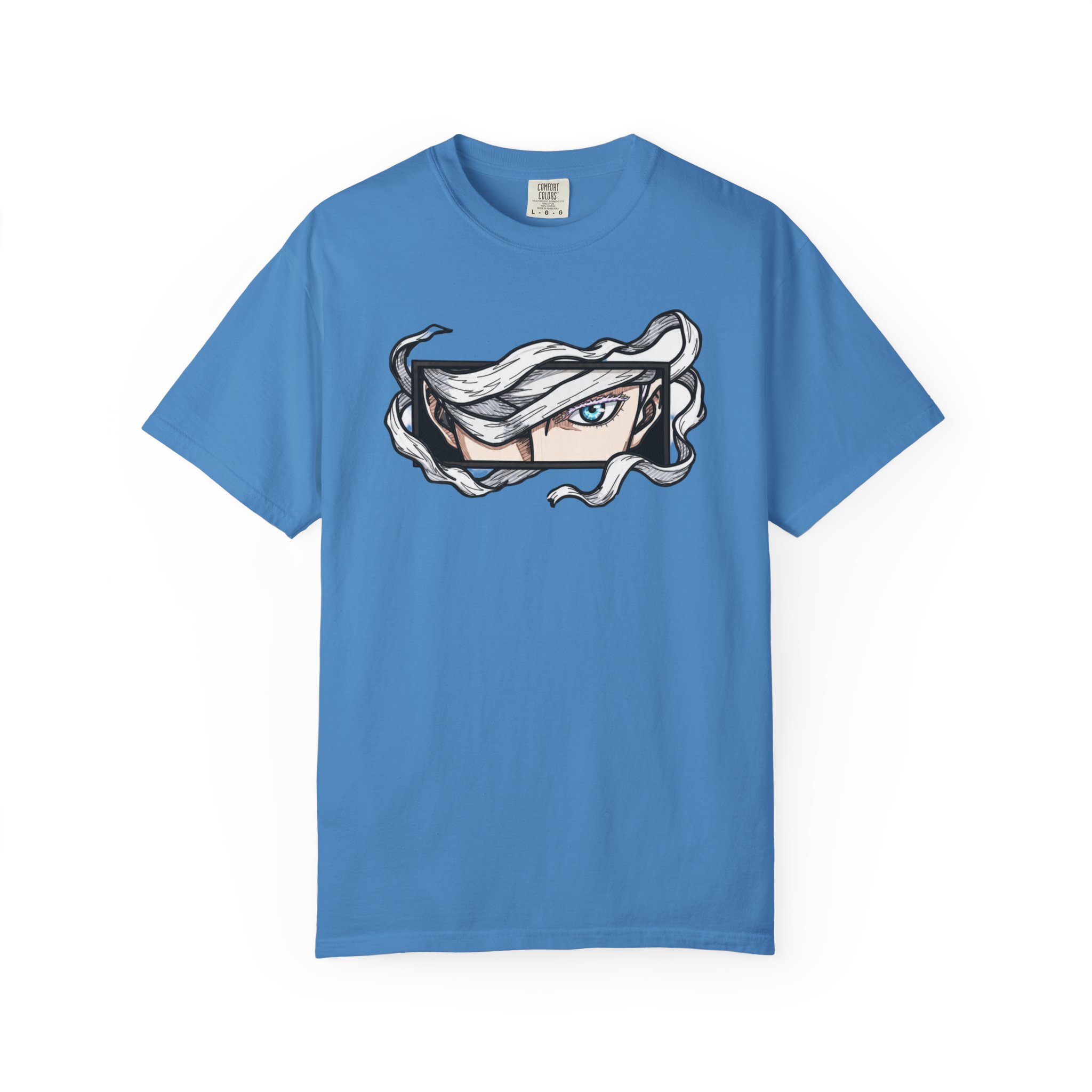 Anime Eye Peek T-Shirt – Mesmerizing Mystery Graphic Tee