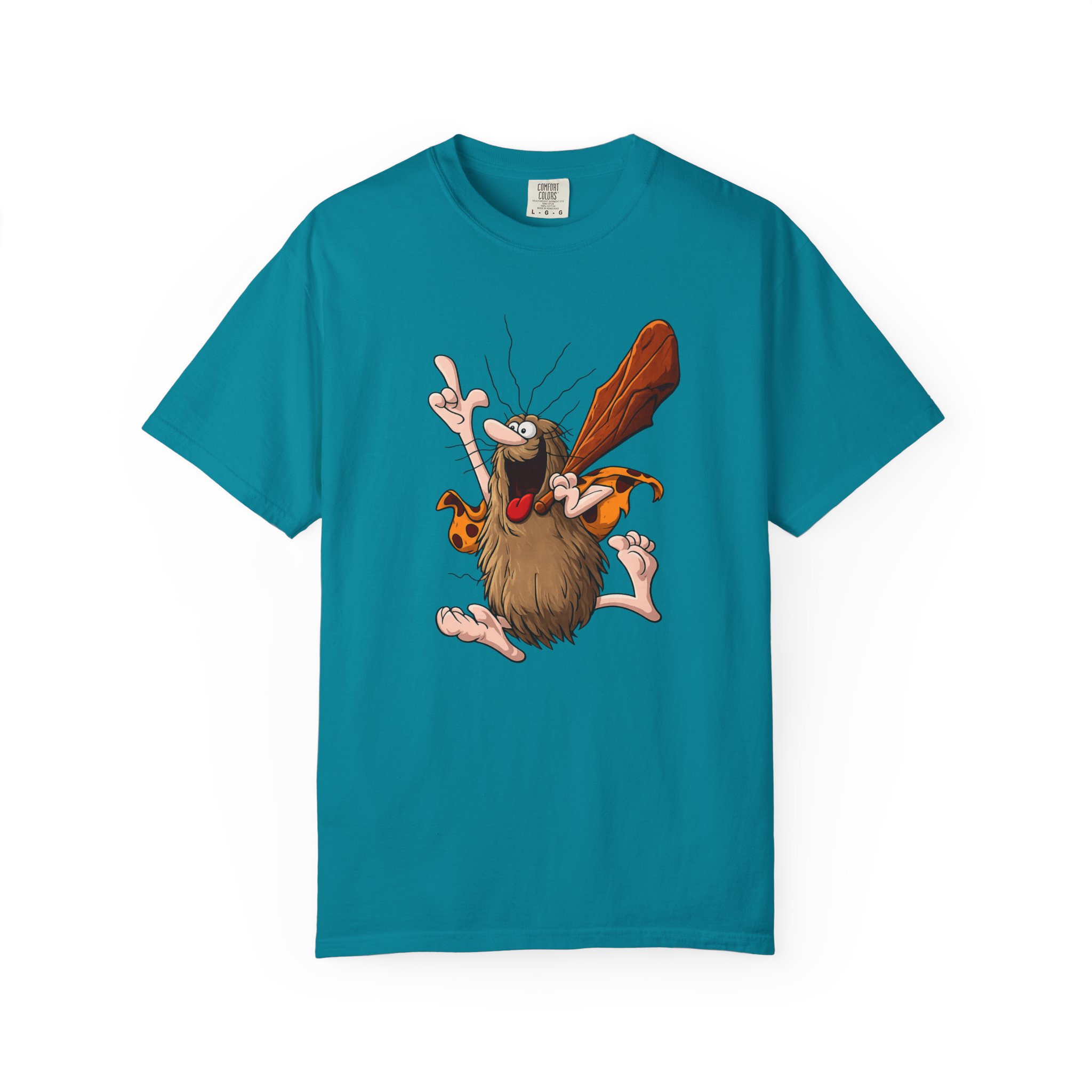 Caveman Club T-Shirt for prehistoric-humor and history fans