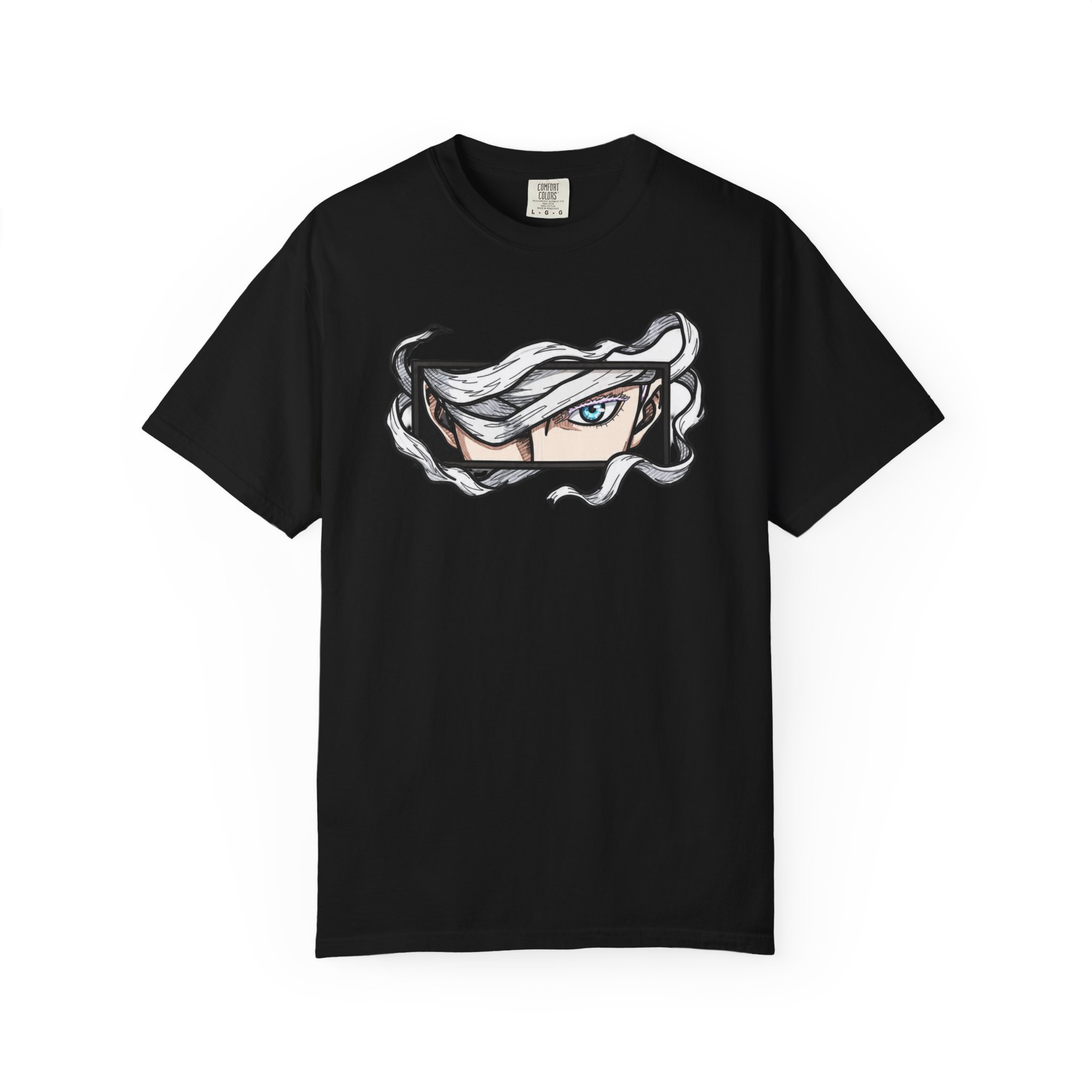 Anime Eye Peek T-Shirt – Mesmerizing Mystery Graphic Tee