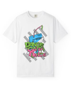 Dance All Night T-Shirt – Electric Skateboard Graffiti Tee
