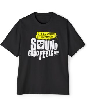 5 Seconds of Summer Oversized T-Shirt – Must-Have 5SOS Tee