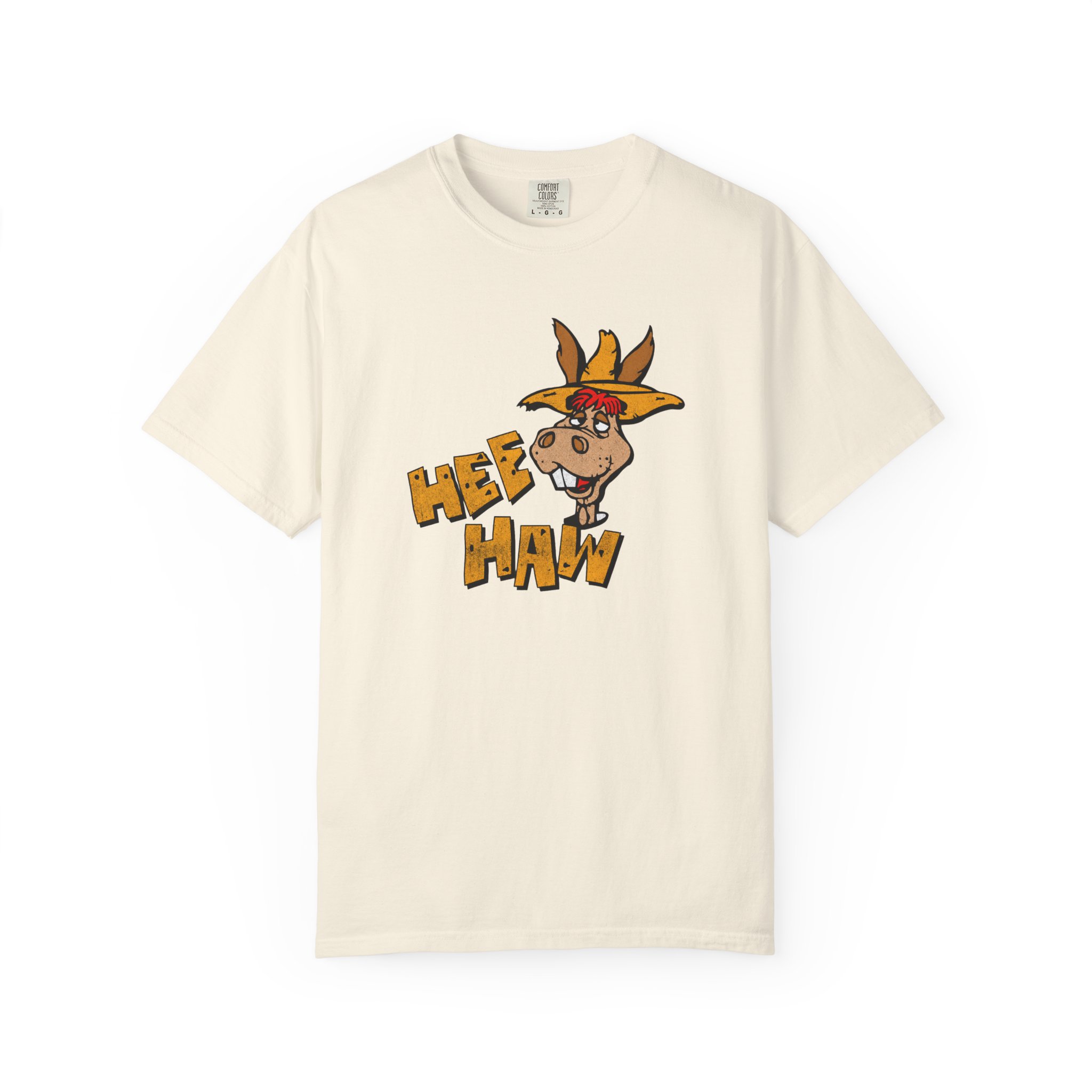 Hee Haw Donkey T-Shirt with funny retro cartoon graphic