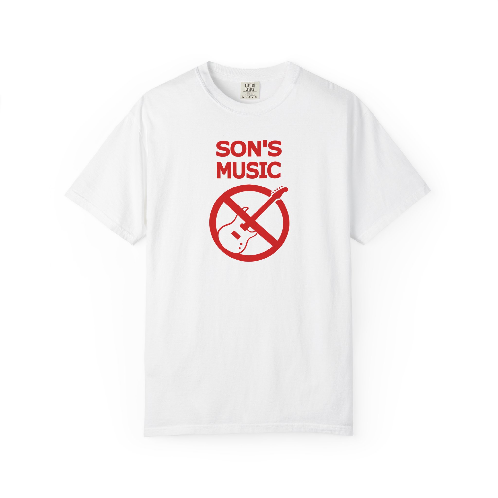 Son's Music T-Shirt – Hilarious Music Parent Tee