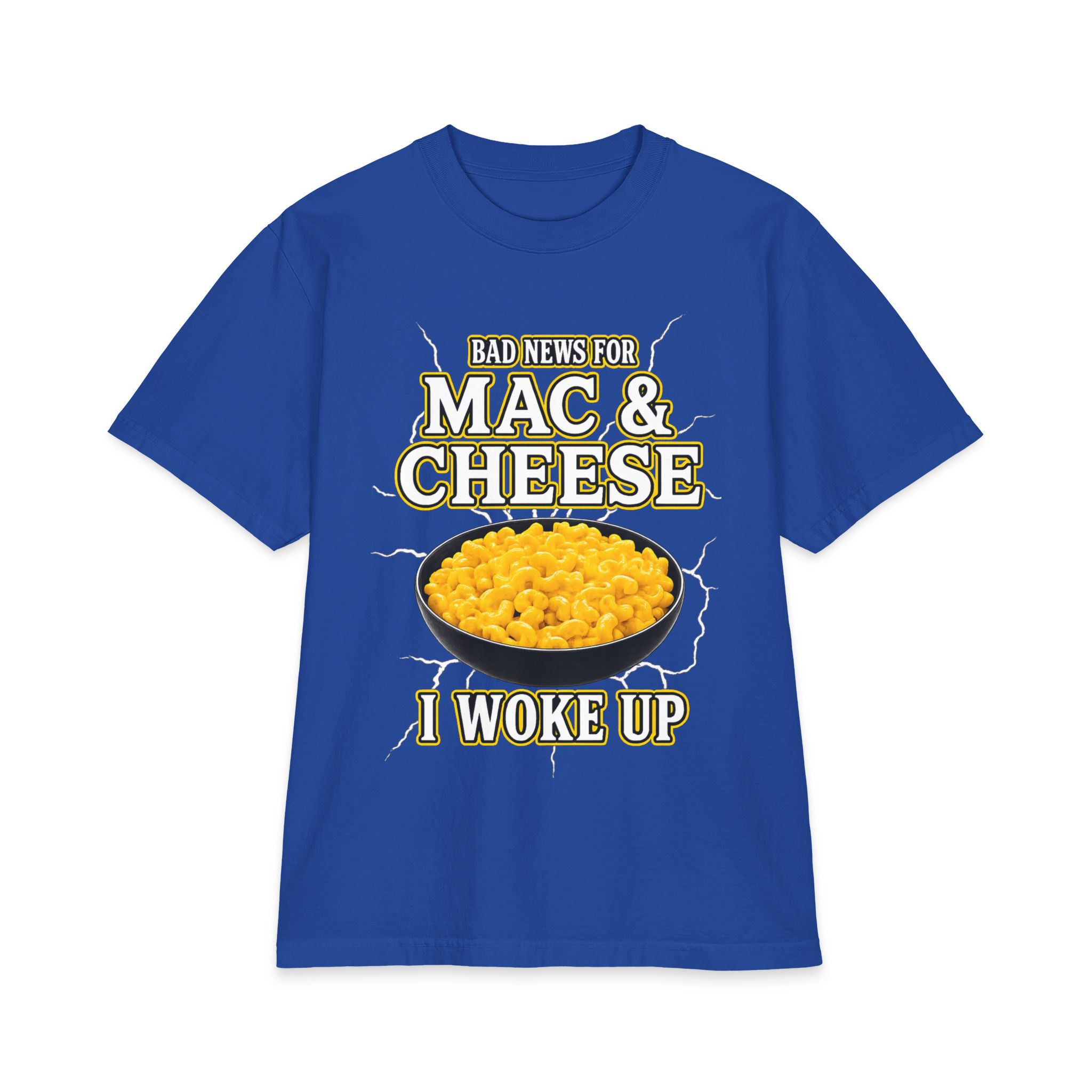 Bad News for Mac and Cheese T-Shirt – Hilarious Foodie Tee