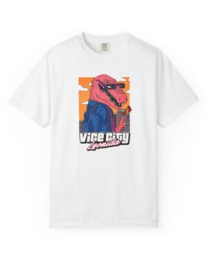 Vice City Florida T-Shirt — Retro Neon Gator Graphic Tee