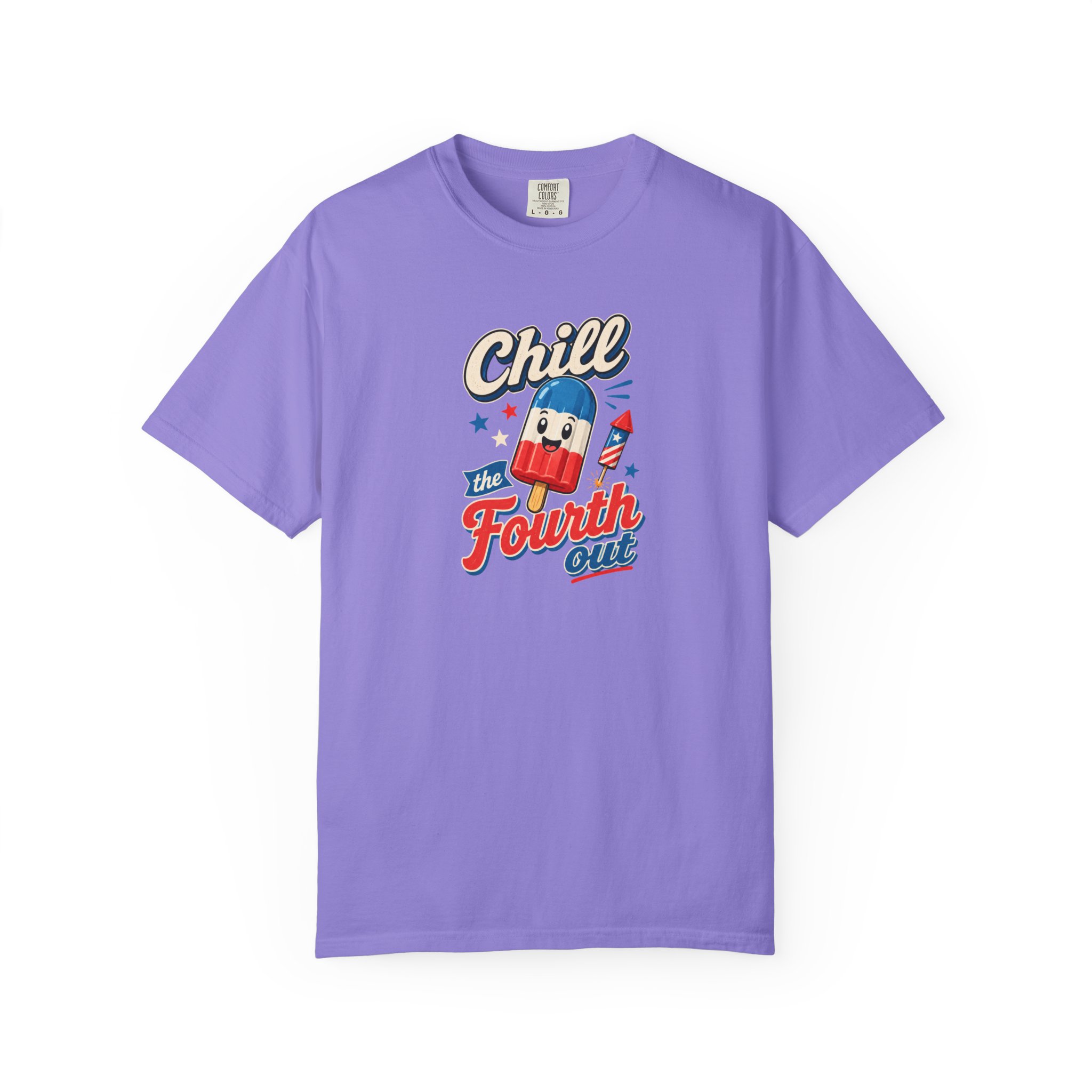 Fourth of July Chill T-Shirt – Ultimate Fun Popsicle Tee