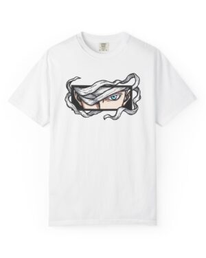 Anime Eye Peek T-Shirt – Mesmerizing Mystery Graphic Tee
