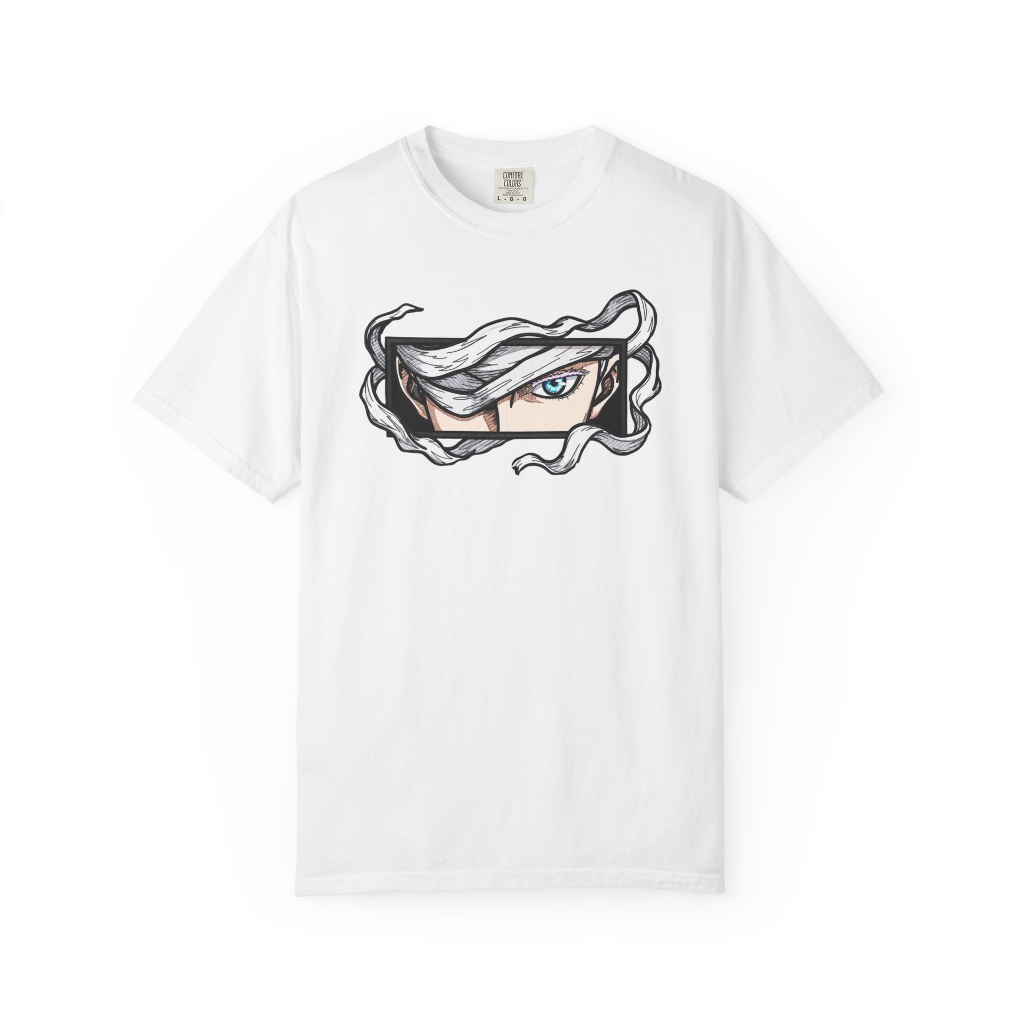 Anime Eye Peek T-Shirt – Mesmerizing Mystery Graphic Tee