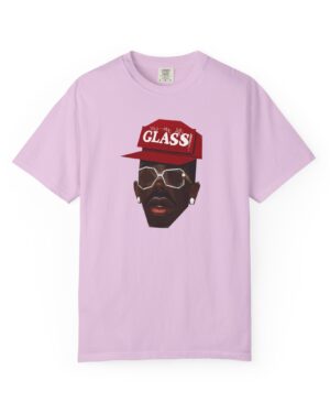 Glass Hat Portrait T-Shirt – Striking Surreal Art Tee