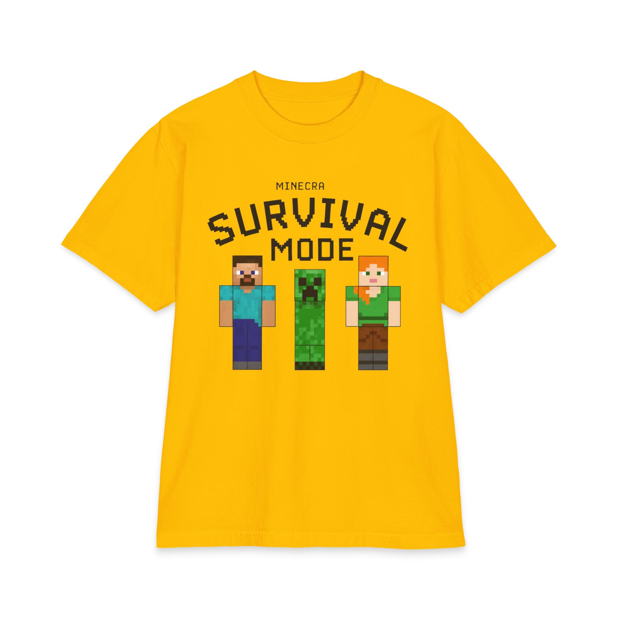 435173688071313116_2048-2.jpeg Survival Mode Gaming T-Shirt – Epic Pixel Adventure Tee