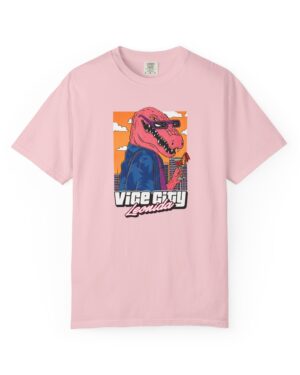 Florida Neon Gator T-Shirt with retro tropical alligator graphic