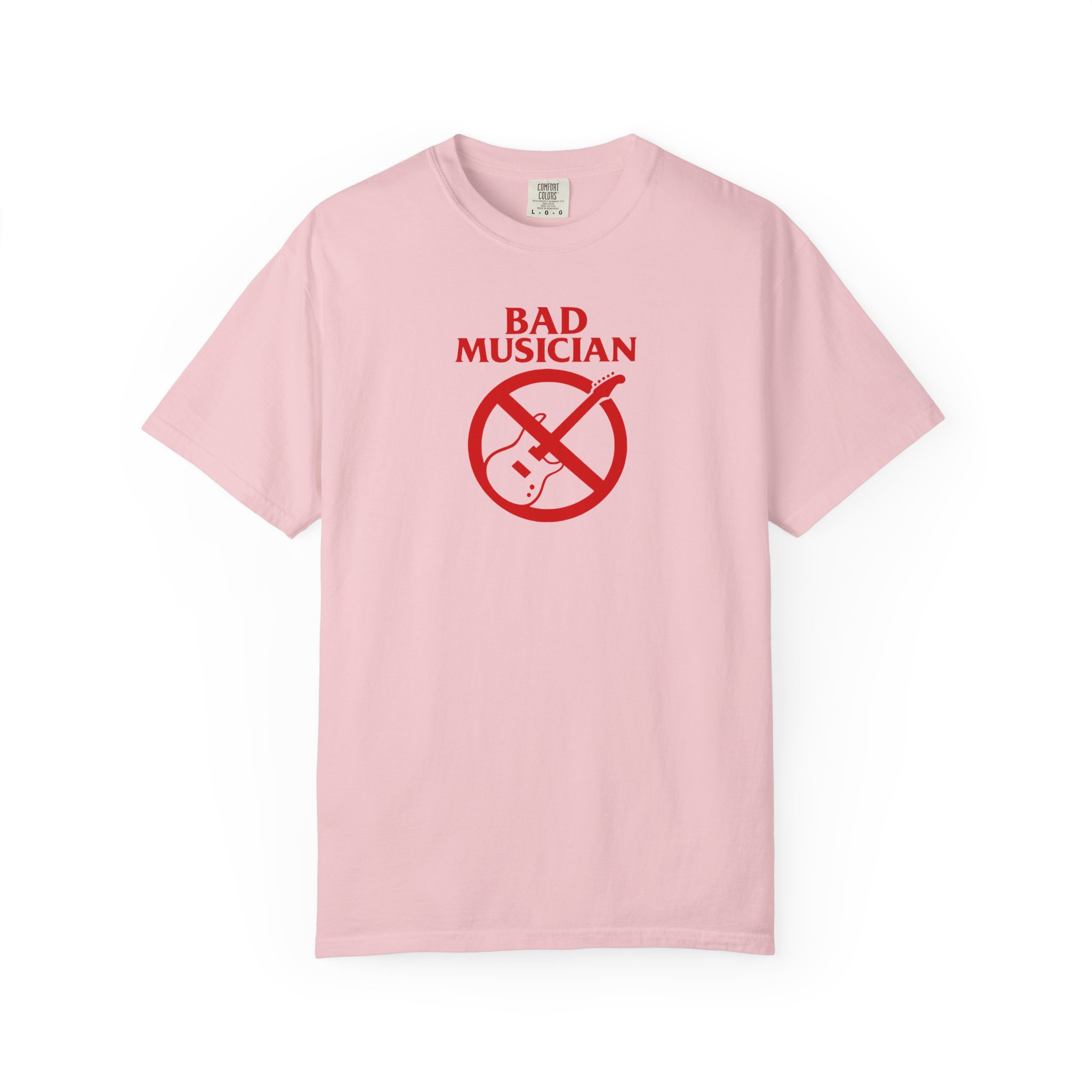 Bad Musician T-Shirt – Hilarious No Guitar Graphic Tee