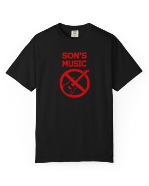 Son's Music T-Shirt – Hilarious Music Parent Tee