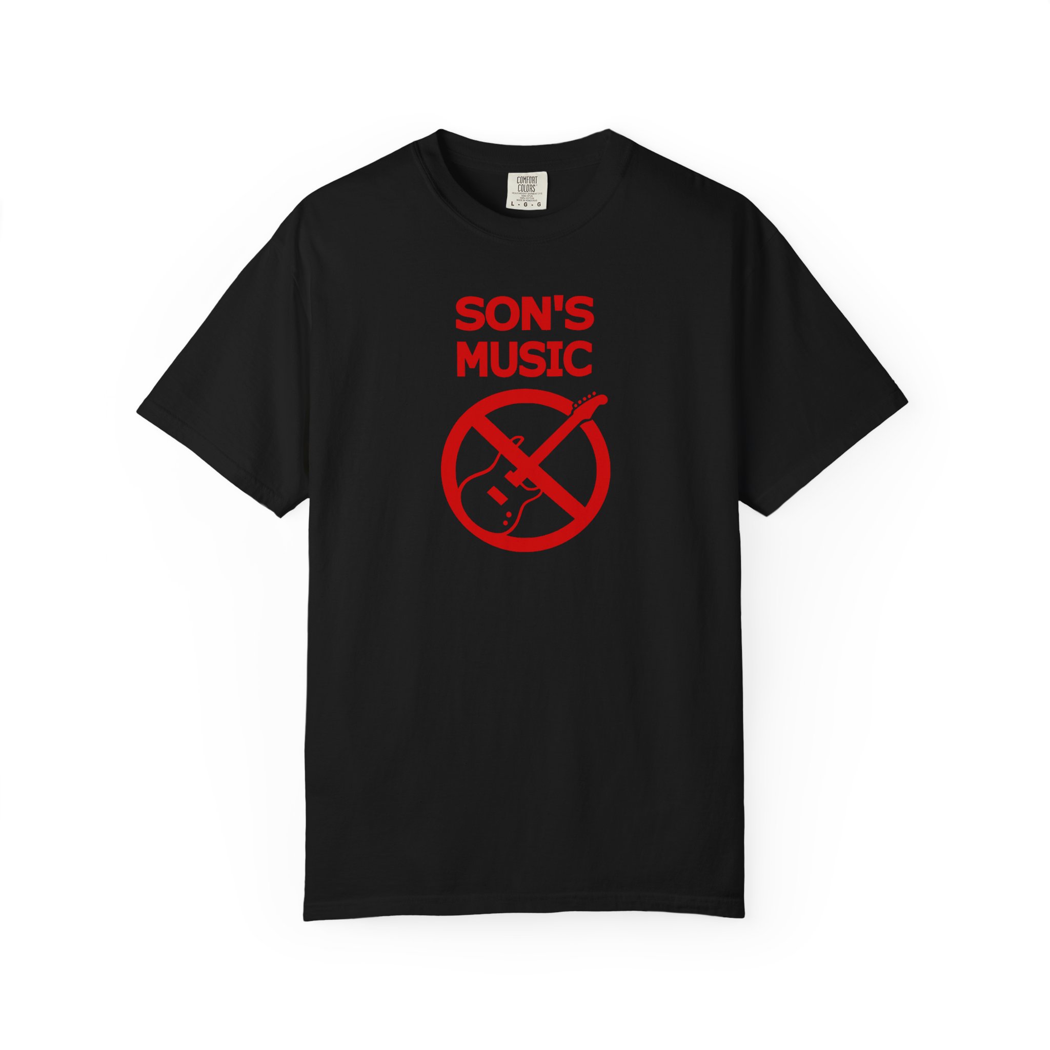 Son's Music T-Shirt – Hilarious Music Parent Tee