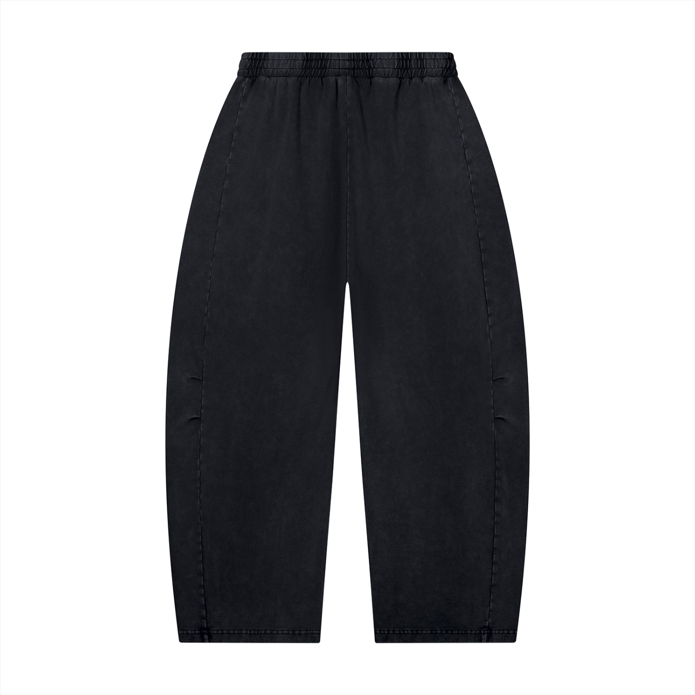 Mineral Wash Barrel Leg Pants