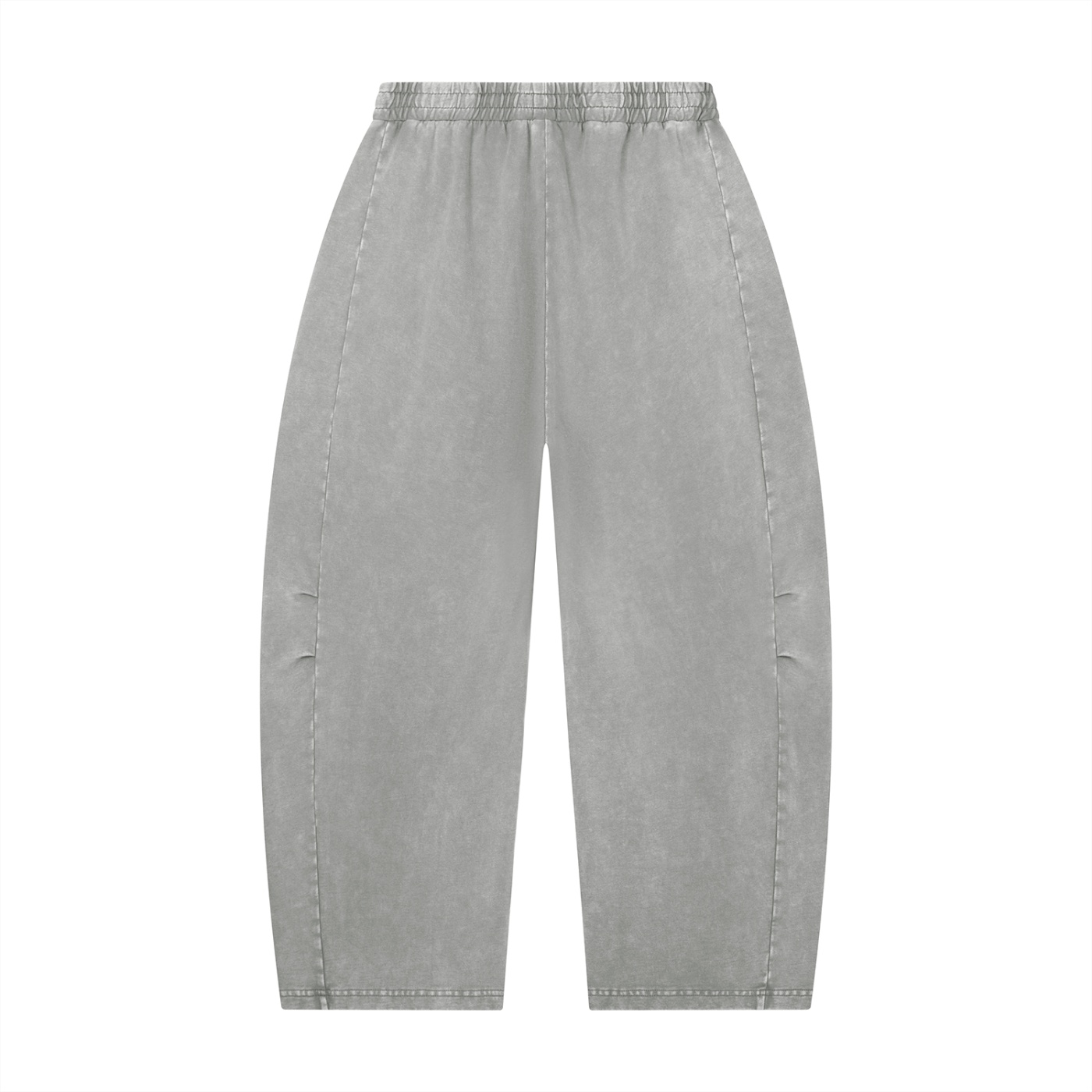 Mineral Wash Barrel Leg Pants