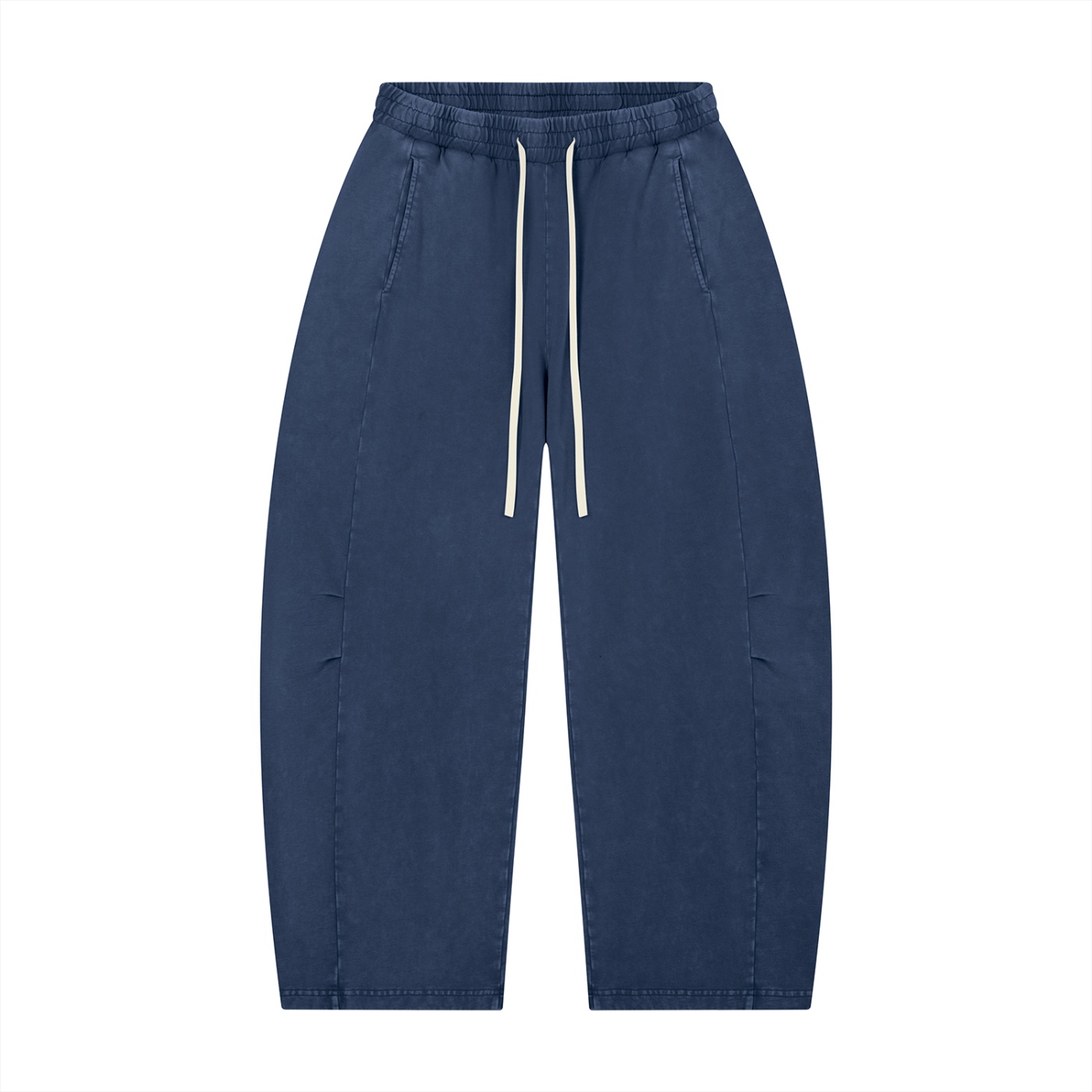 Mineral Wash Barrel Leg Pants