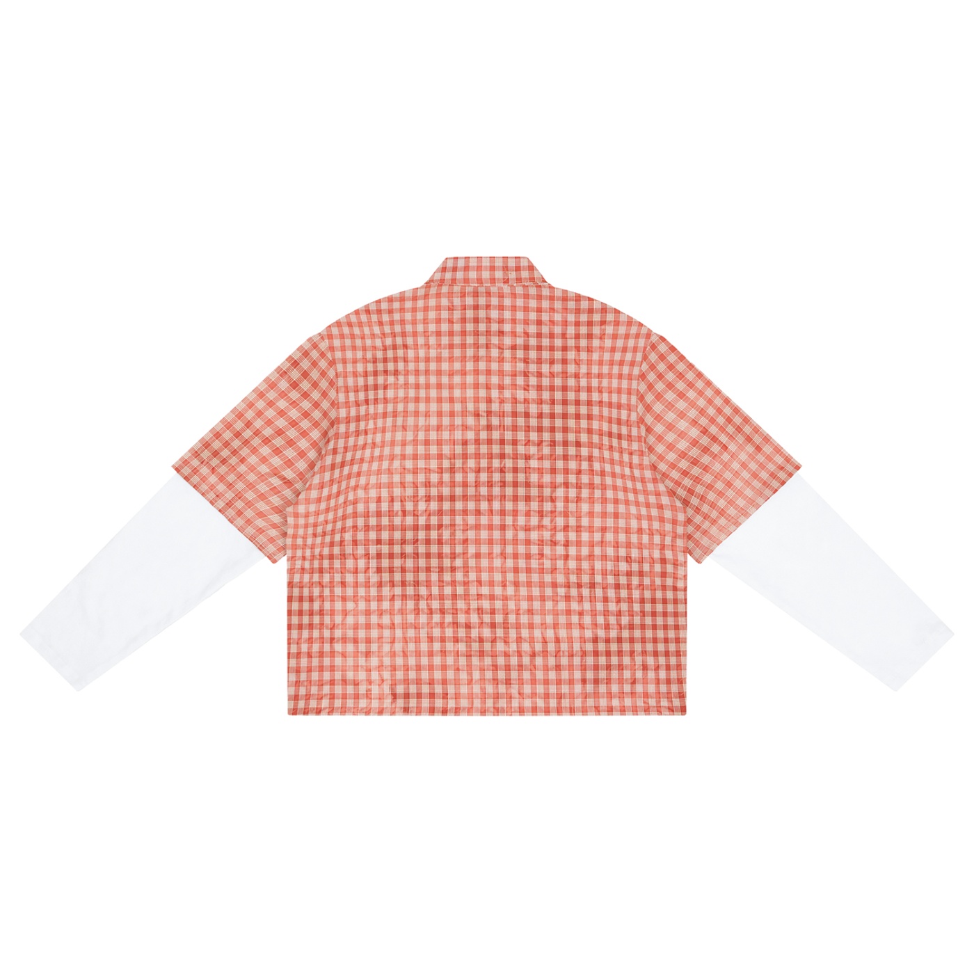 Vintage Wash Plaid Short Sleeve Shirt