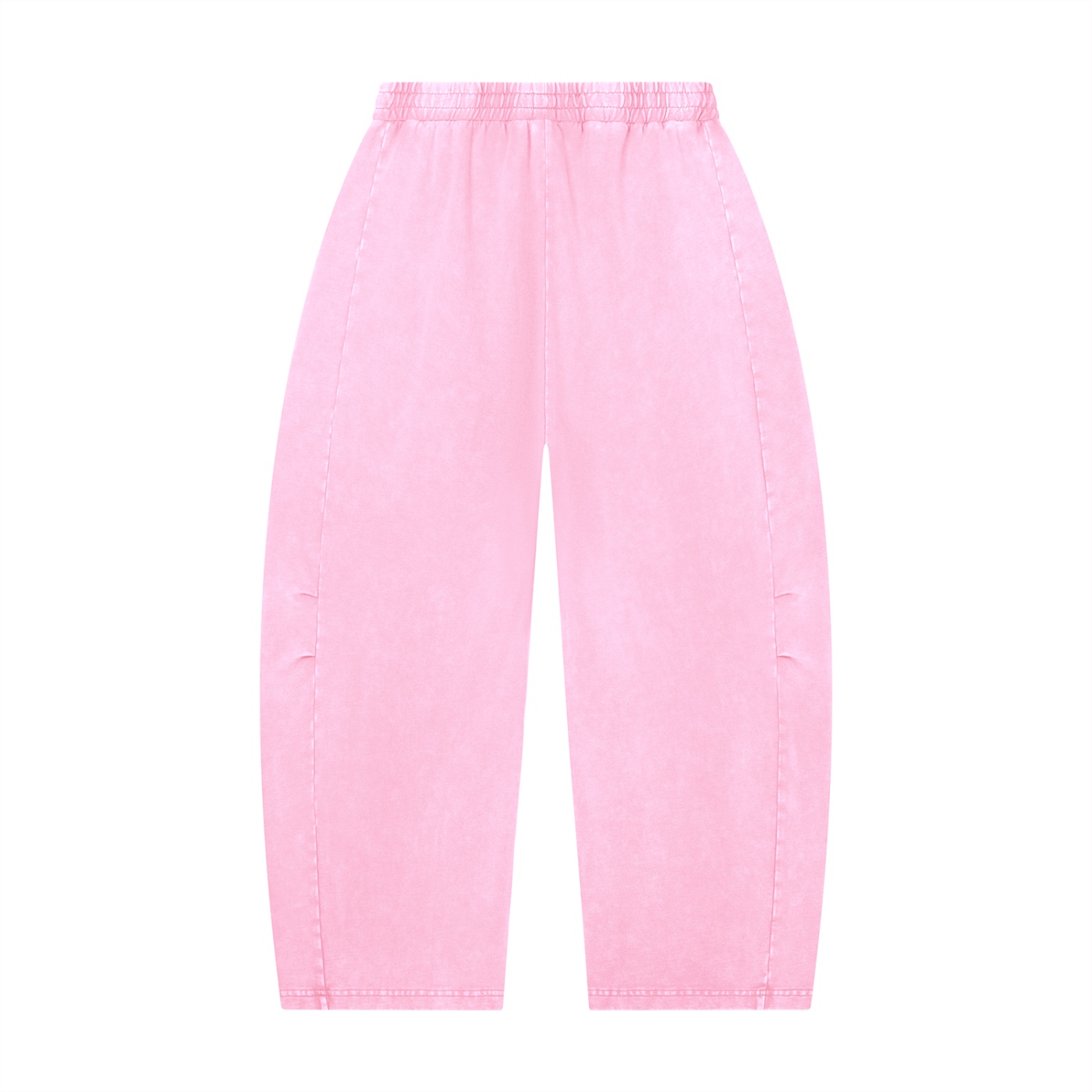 Mineral Wash Barrel Leg Pants
