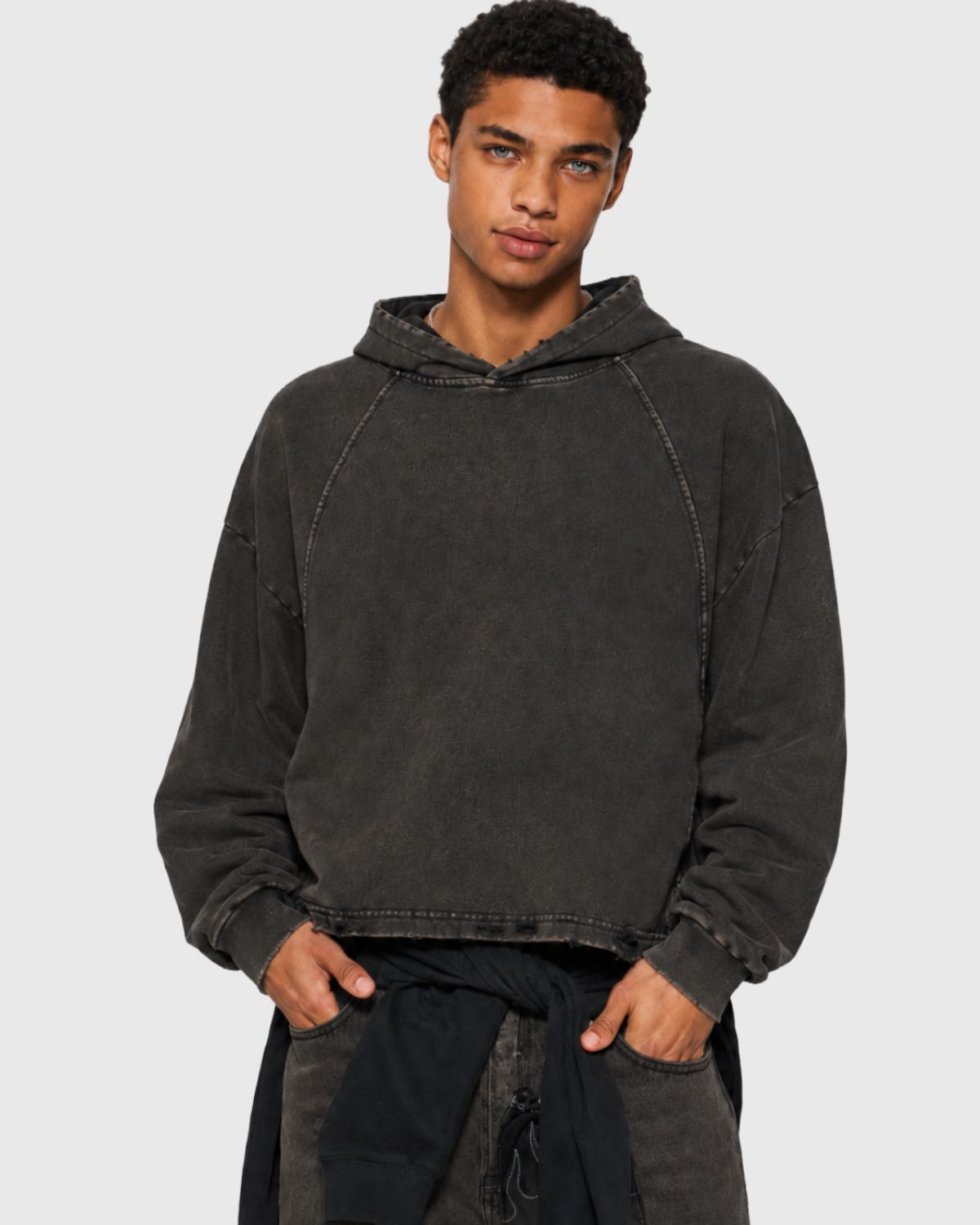 https://ajmall-vc-public-bucket.oss-accelerate.aliyuncs.com/tapstitch/user/product/mockups/aT21732850K37o0R/dc8f8afd975c40709d56beec0ae6099a.jpg Vintage Washed Frayed-Hem Hoodie