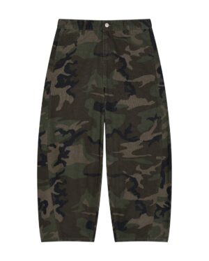 Men’s Camo Barrel Leg Cargo Pants